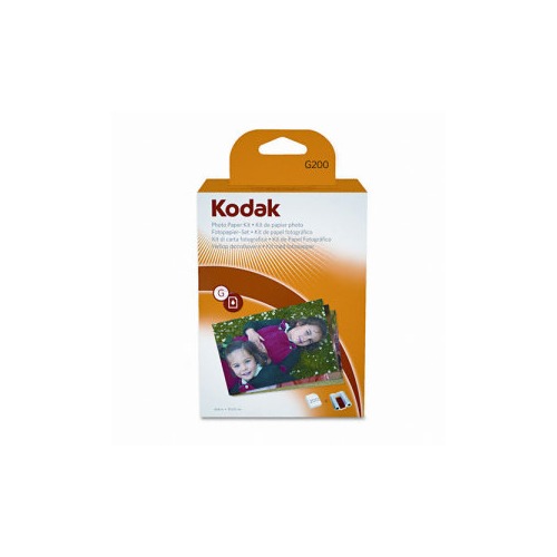Kodak G200 Photo Paper Kit w/Inkjet Cartridge KOD1557537