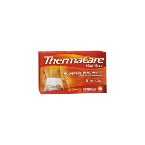 Wyeth Pharmaceuticals Heat Wrap ThermaCare® Chemical Activation Back