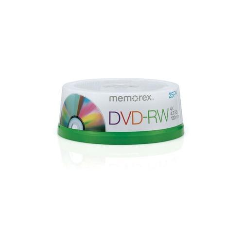 Memorex DVDRW (4.7 GB) (4x) Branded MEM05562