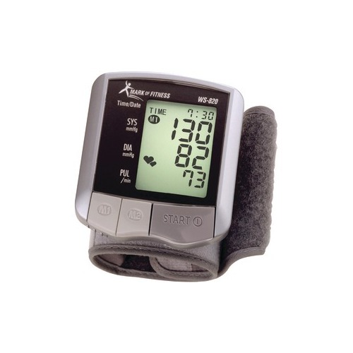 MARK OF FITNESS WS820 Wrist Blood Pressure Monitor NTHWS820