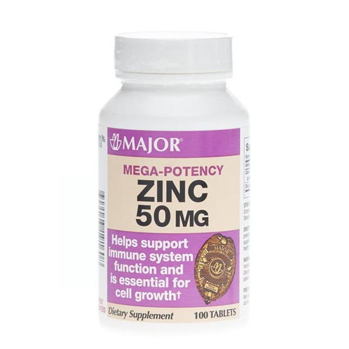 Major Pharmaceutical Zinc Gluconate Tablets OTCS0296C2